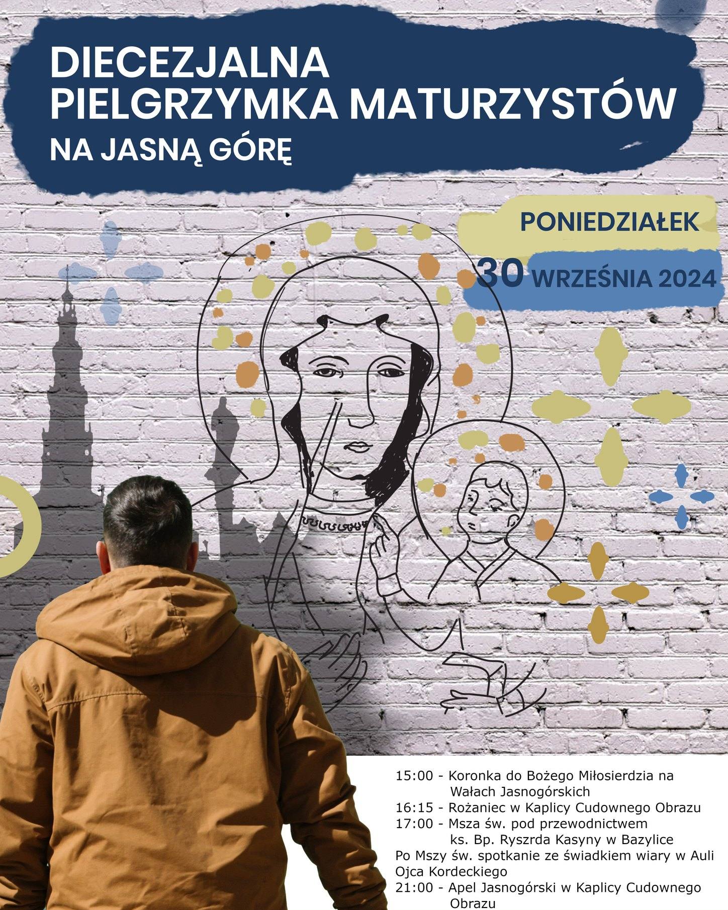 Zapraszamy na Diecezjalną pielgrzymkę maturzystów na Jasną Górę