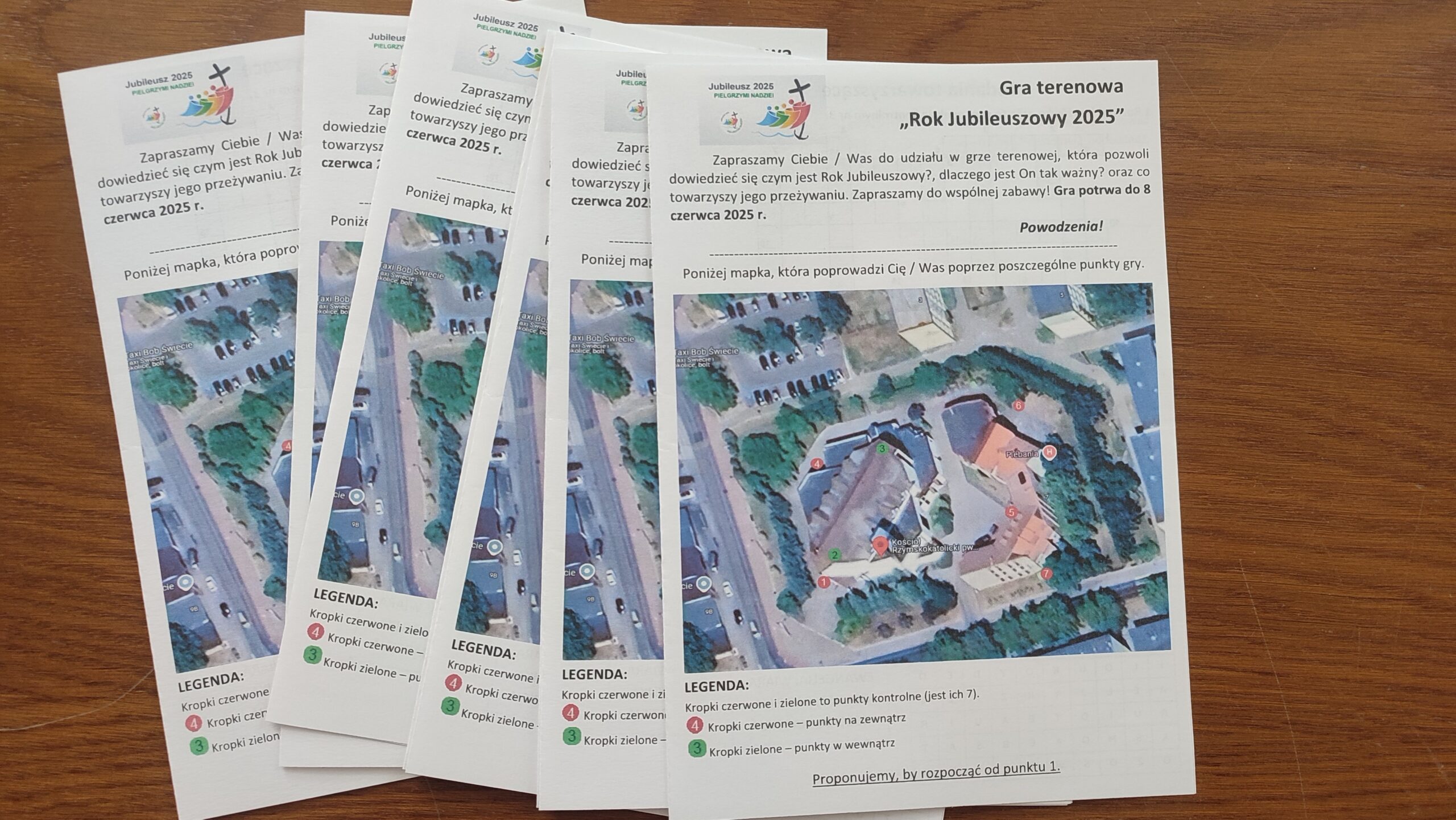 Gra terenowa – “Rok Jubileuszowy” ZAPRASZAMY