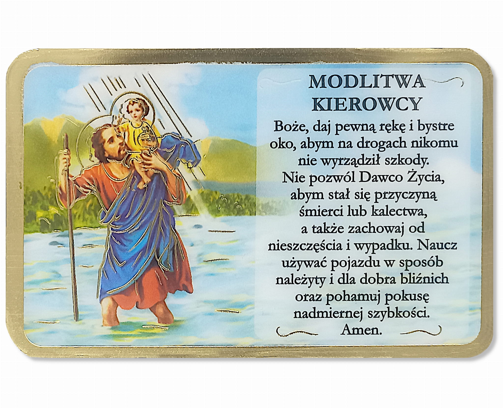 Św. Krzysztof – ten, który niósł Chrystusa