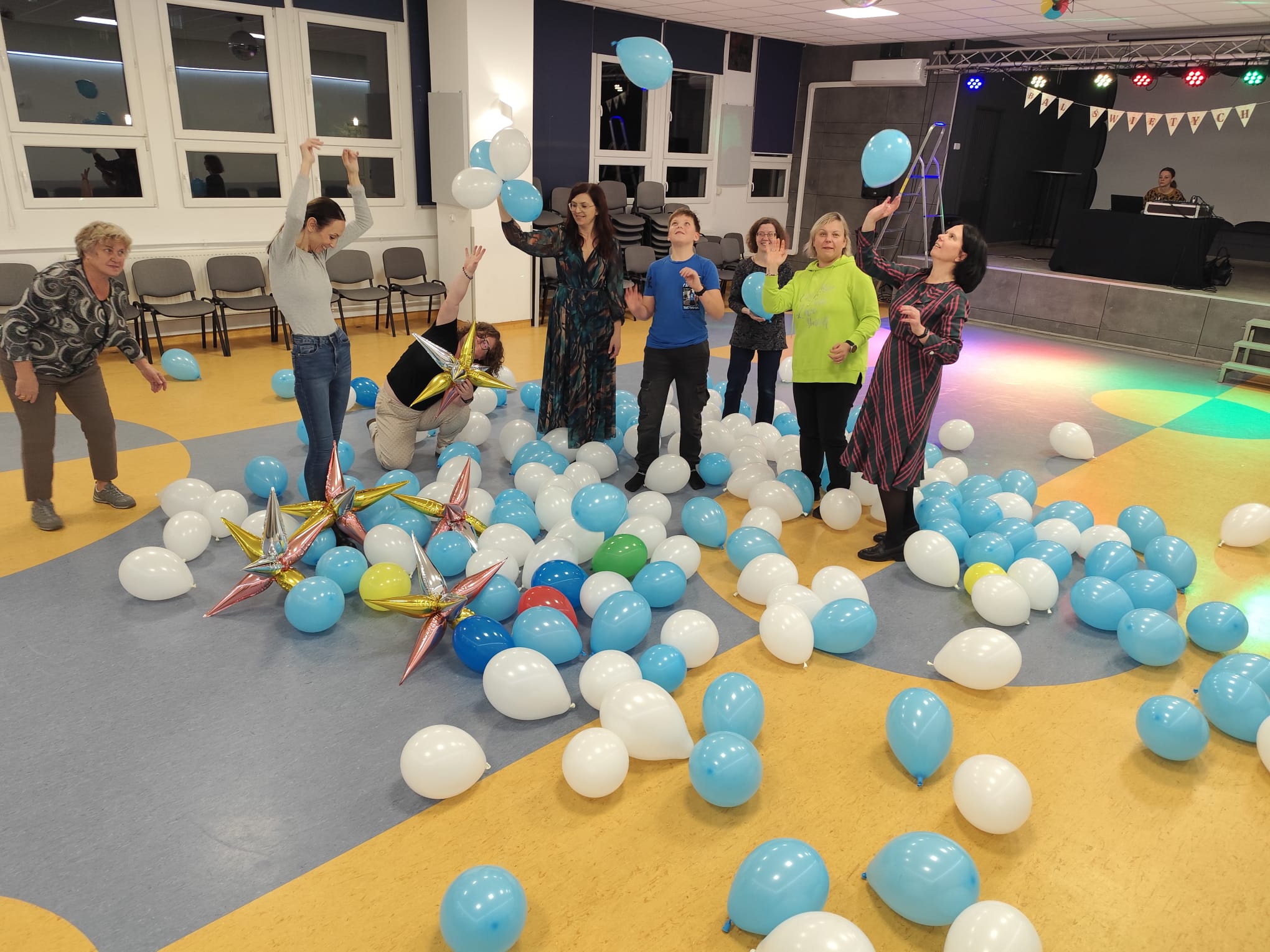 Balony nadmuchane :)