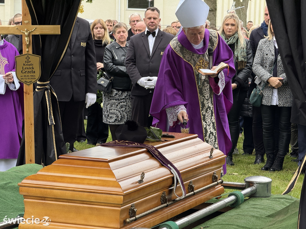 Pogrzeb ks. Leszka Grzela