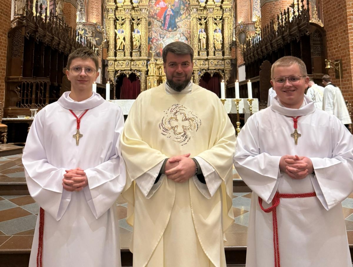 Łukasz i Łukasz ceremoniarzami