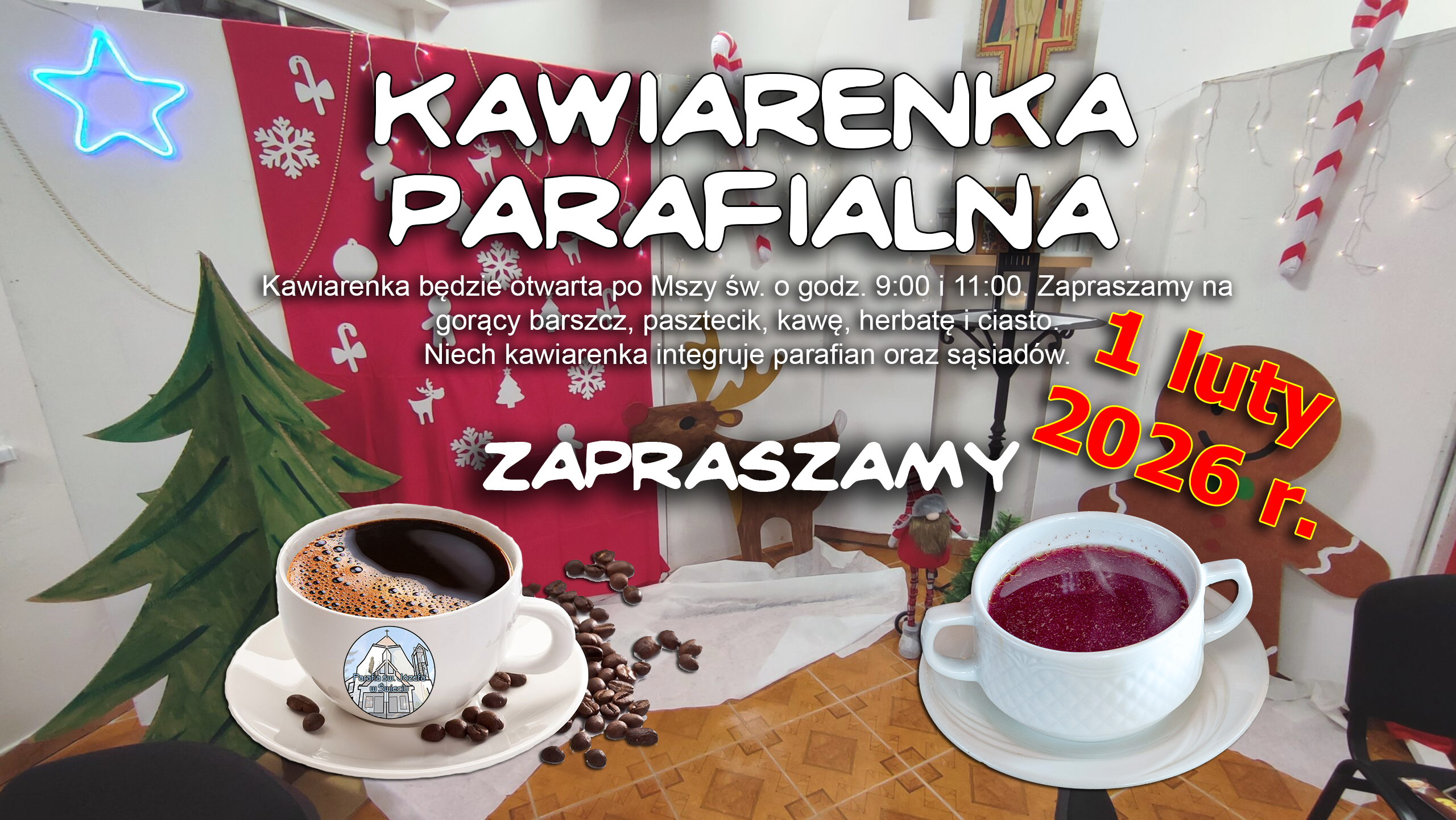 Zapraszamy do kawiarenki