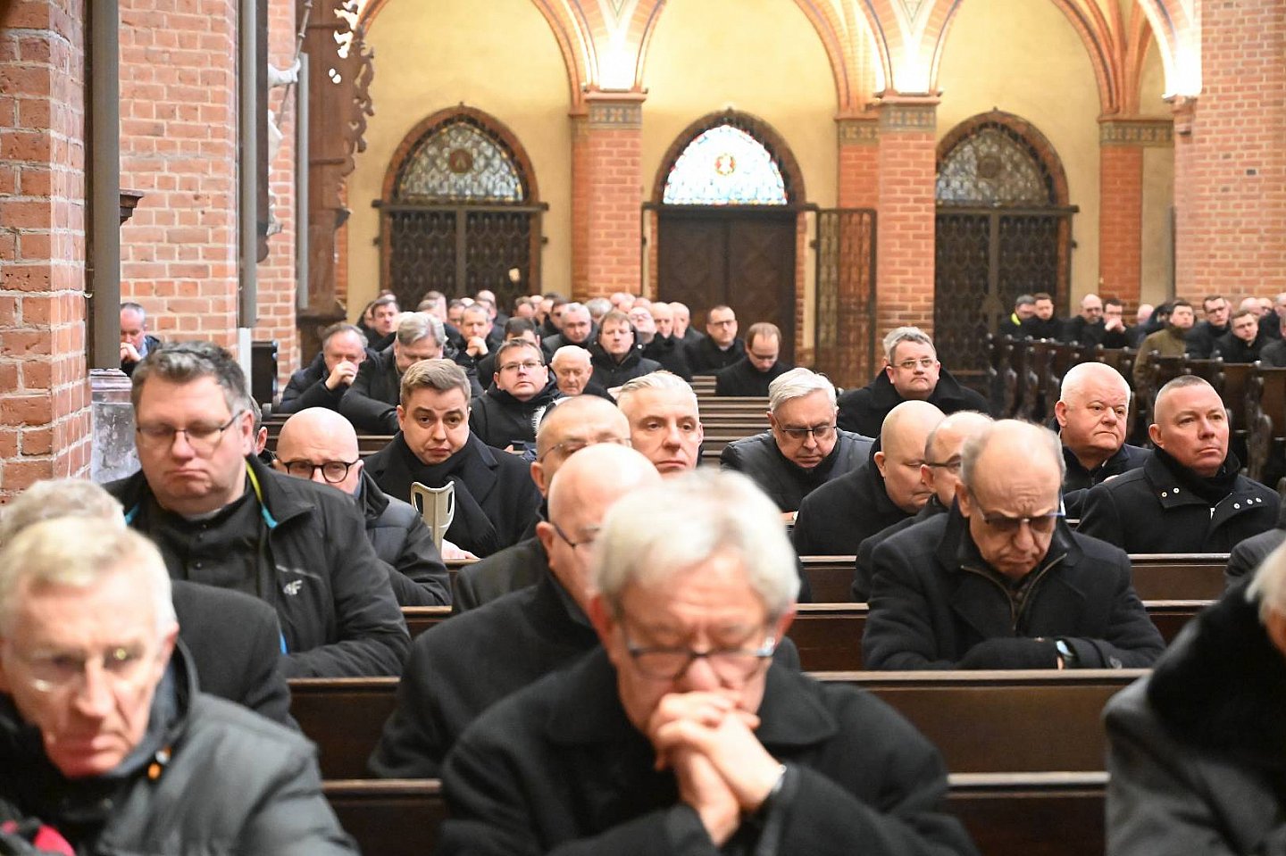 Nabożeństwo pokutne kapłanów w pelplińskiej katedrze
