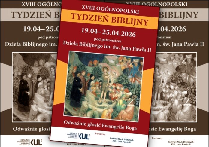 19-25 kwietnia: XVIII Ogólnopolski Tydzień Biblijny