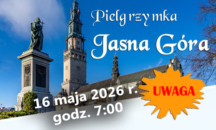 UWAGA !!! Zmiana godz. wyjazdu