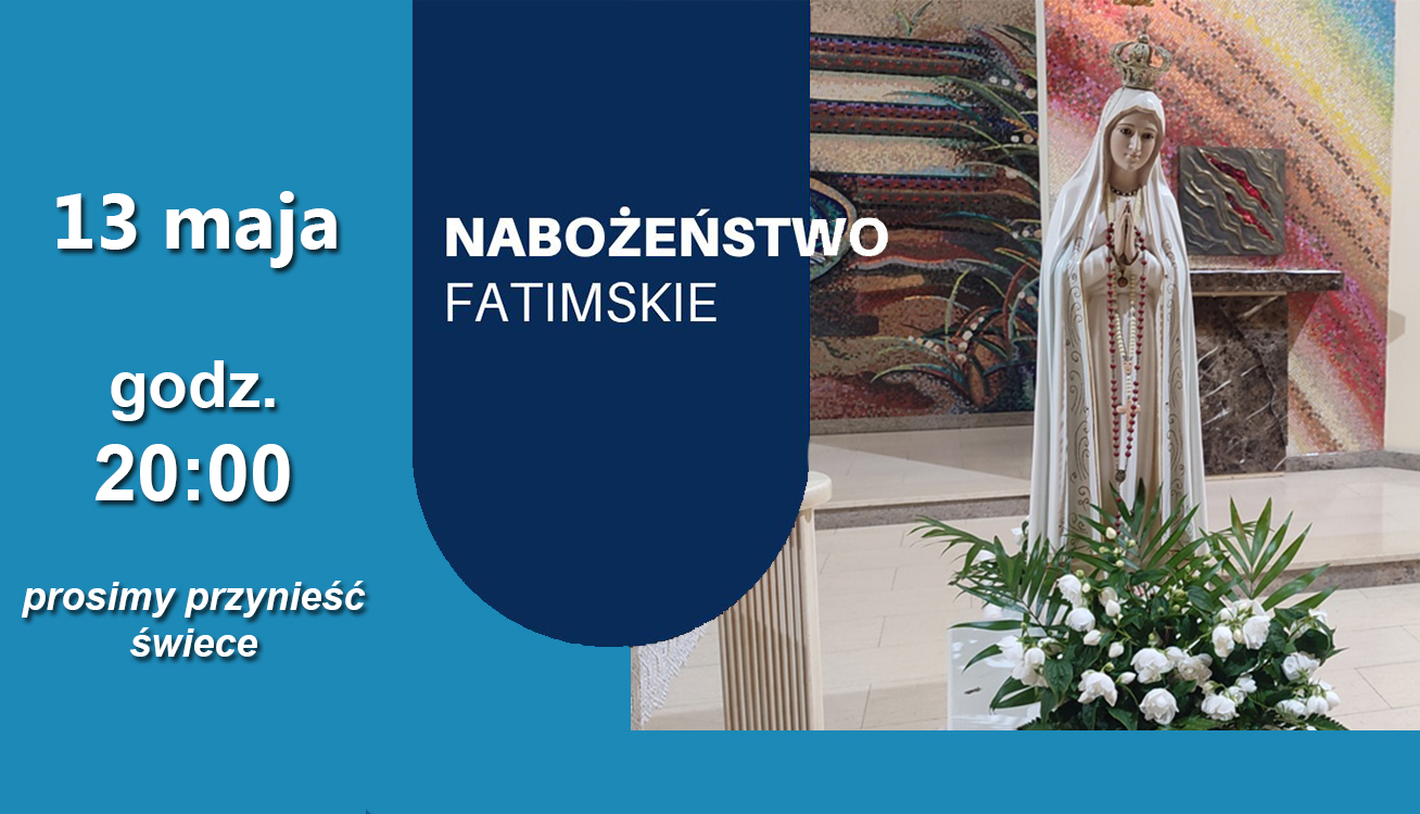 Nabożeństwo fatimskie [ZAPROSZENIE]
