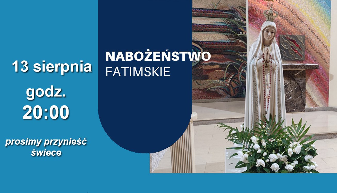 Nabożeństwo fatimskie [ZAPROSZENIE]
